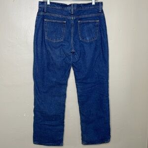 CABELA’S Fleece Lined Jeans Straight Leg 5 Pocket Warm Farm Life Utility 8